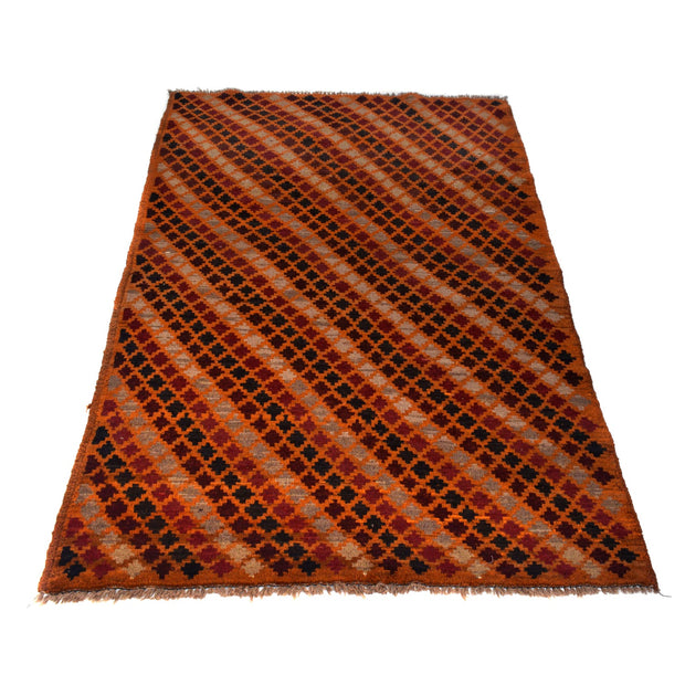 Tribal Baloch Rug 3' 10" x 6' 6" - No. AL63312