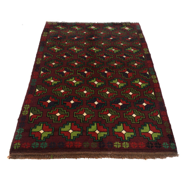 Tribal Baloch Rug 4' 0" x 6' 4" - No. AL56164