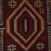 Tribal Baloch Rug 3' 10" x 6' 4" - No. AL33889