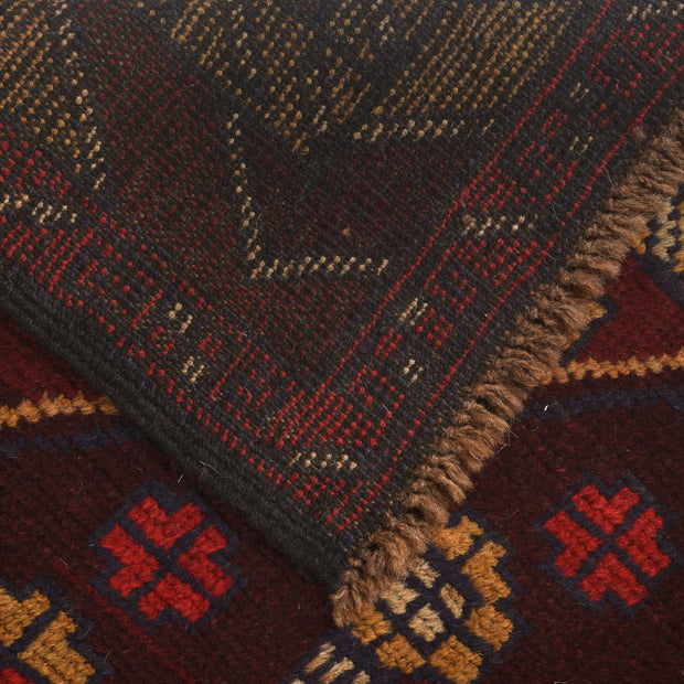 Tribal Baloch Rug 3' 10" x 6' 4" - No. AL33889