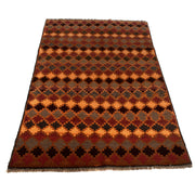 Tribal Baloch Rug 3' 8" x 6' 2" - No. AL76547