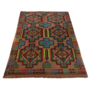 Tribal Baloch Rug 4' 2" x 6' 3" - No. AL39983