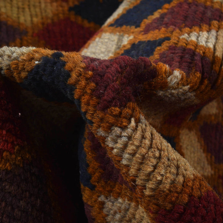 Tribal Baloch Rug 3' 9" x 6' 2" - No. AL57585