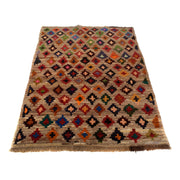 Tribal Baloch Rug 3' 9" x 5' 9" - No. AL48251