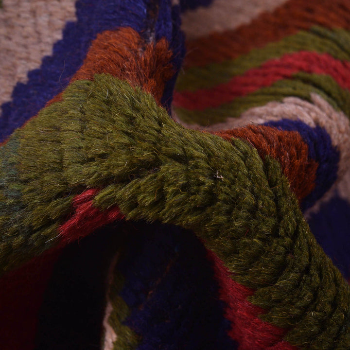 Tribal Baloch Rug 3' 7" x 6' 3" - No. AL33043