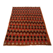 Tribal Baloch Rug 3' 9" x 6' 2" - No. AL34063