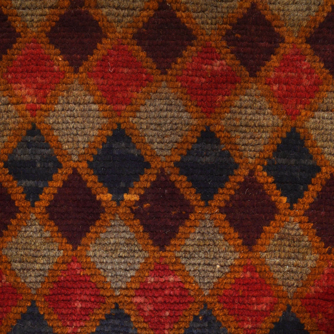 Tribal Baloch Rug 3' 9" x 6' 2" - No. AL34063
