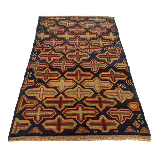 Tribal Baloch Rug 3' 3" x 5' 12" - No. AL19433