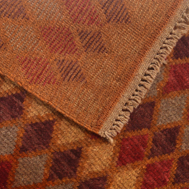 Tribal Baloch Rug 3' 7" x 6' 2" - No. AL77133