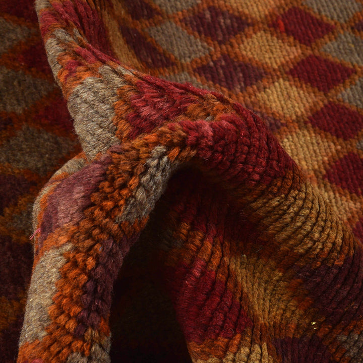 Tribal Baloch Rug 3' 7" x 6' 2" - No. AL77133