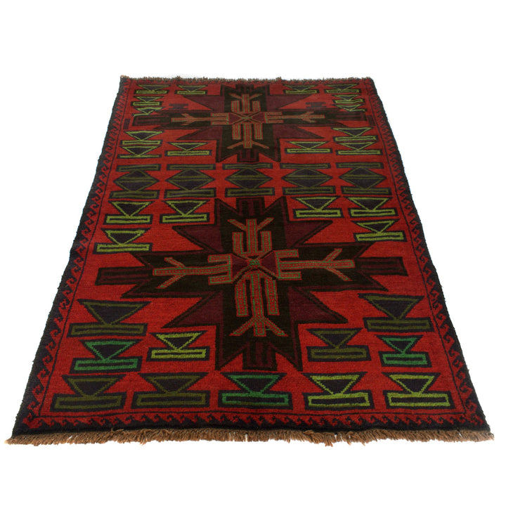 Tribal Baloch Rug 4' 0" x 6' 8" - No. AL48045