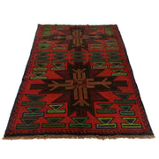 Tribal Baloch Rug 4' 0" x 6' 8" - No. AL39724