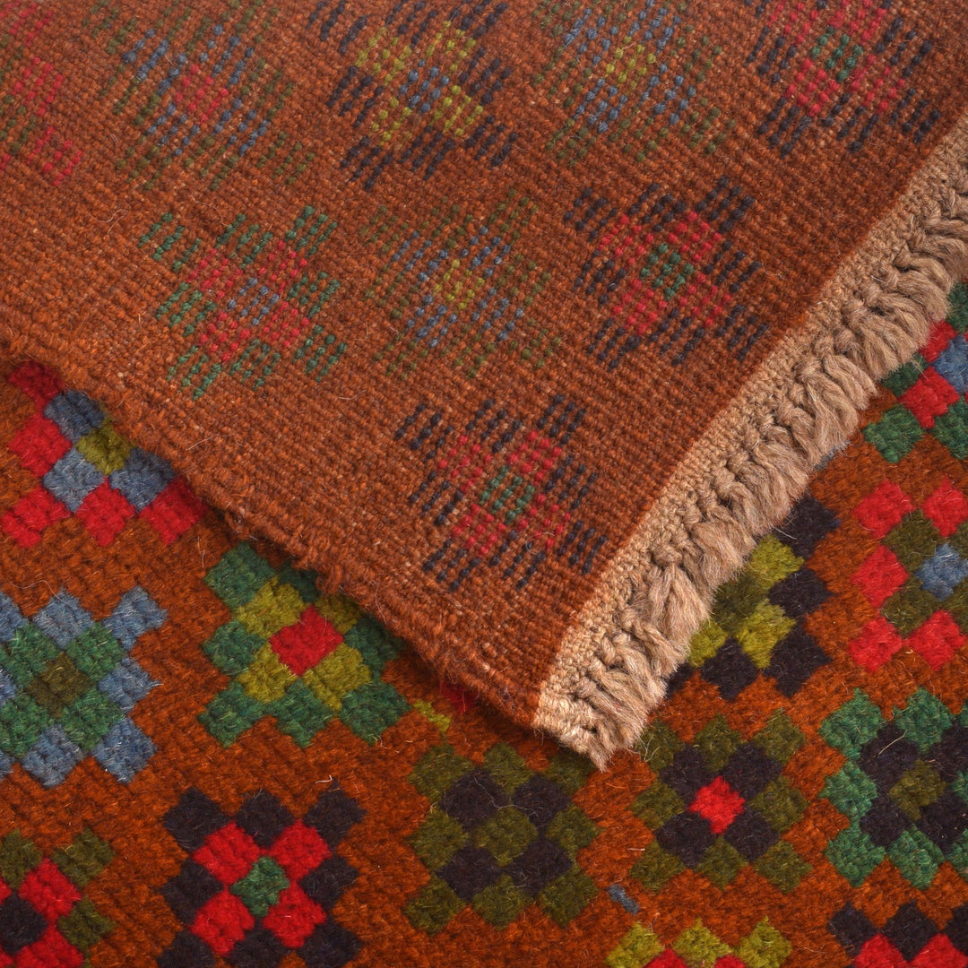Tribal Baloch Rug 4' 0" x 6' 1" - No. AL81170