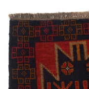 Tribal Baloch Rug 3' 7" x 6' 2" - No. AL66031