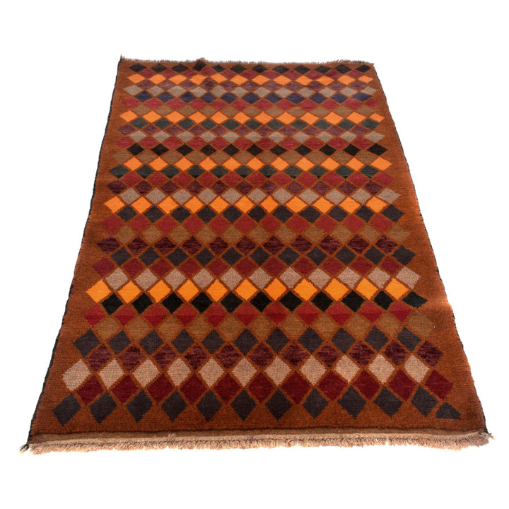 Tribal Baloch Rug 3' 8" x 6' 4" - No. AL60358