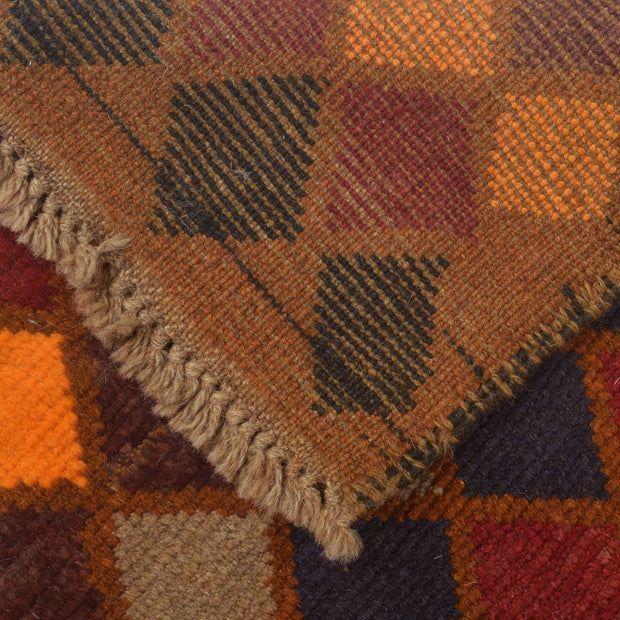 Tribal Baloch Rug 3' 8" x 6' 4" - No. AL60358