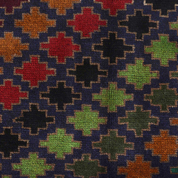 Tribal Baloch Rug 3' 12" x 6' 3" - No. AL41403