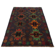 Tribal Baloch Rug 3' 12" x 6' 2" - No. AL17706