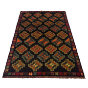Tribal Baloch Rug 3' 11" x 6' 1" - No. AL77937