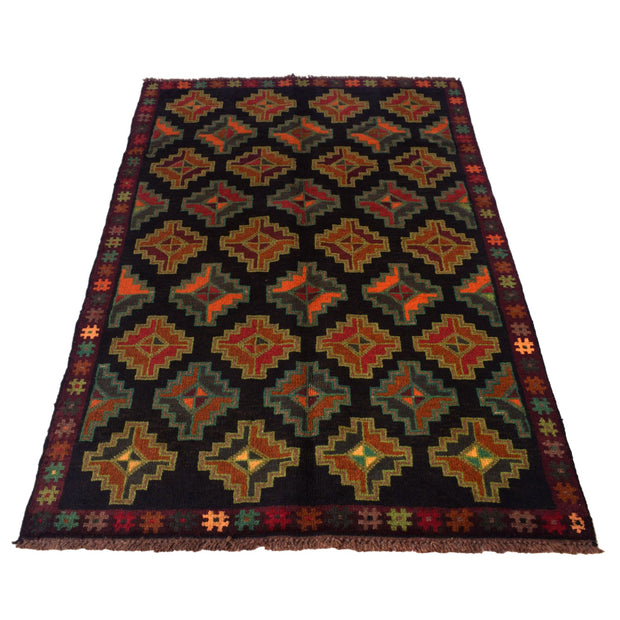 Tribal Baloch Rug 3' 11" x 6' 1" - No. AL77937