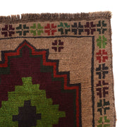 Tribal Baloch Rug 3' 11" x 6' 4" - No. AL10974