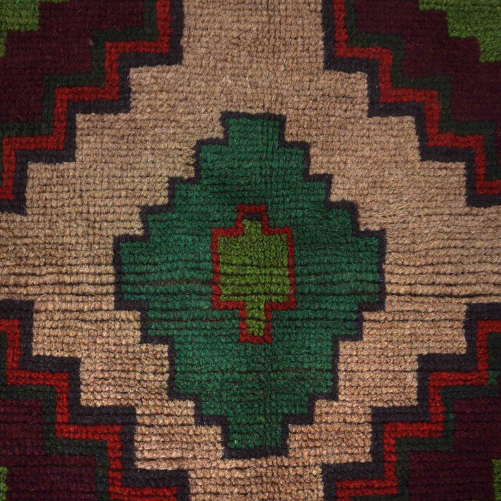 Tribal Baloch Rug 3' 11" x 6' 4" - No. AL10974