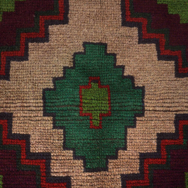 Tribal Baloch Rug 3' 11" x 6' 4" - No. AL10974