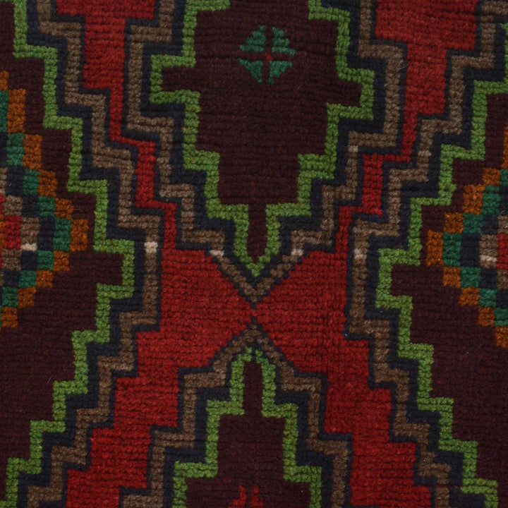 Tribal Baloch Rug 4' 2" x 6' 5" - No. AL86963