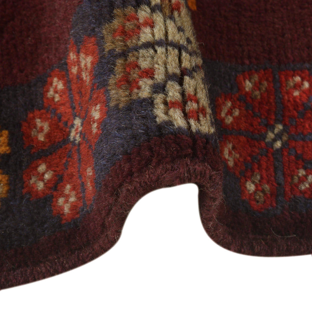 Tribal Baloch Rug 3' 11" x 6' 4" - No. AL17179