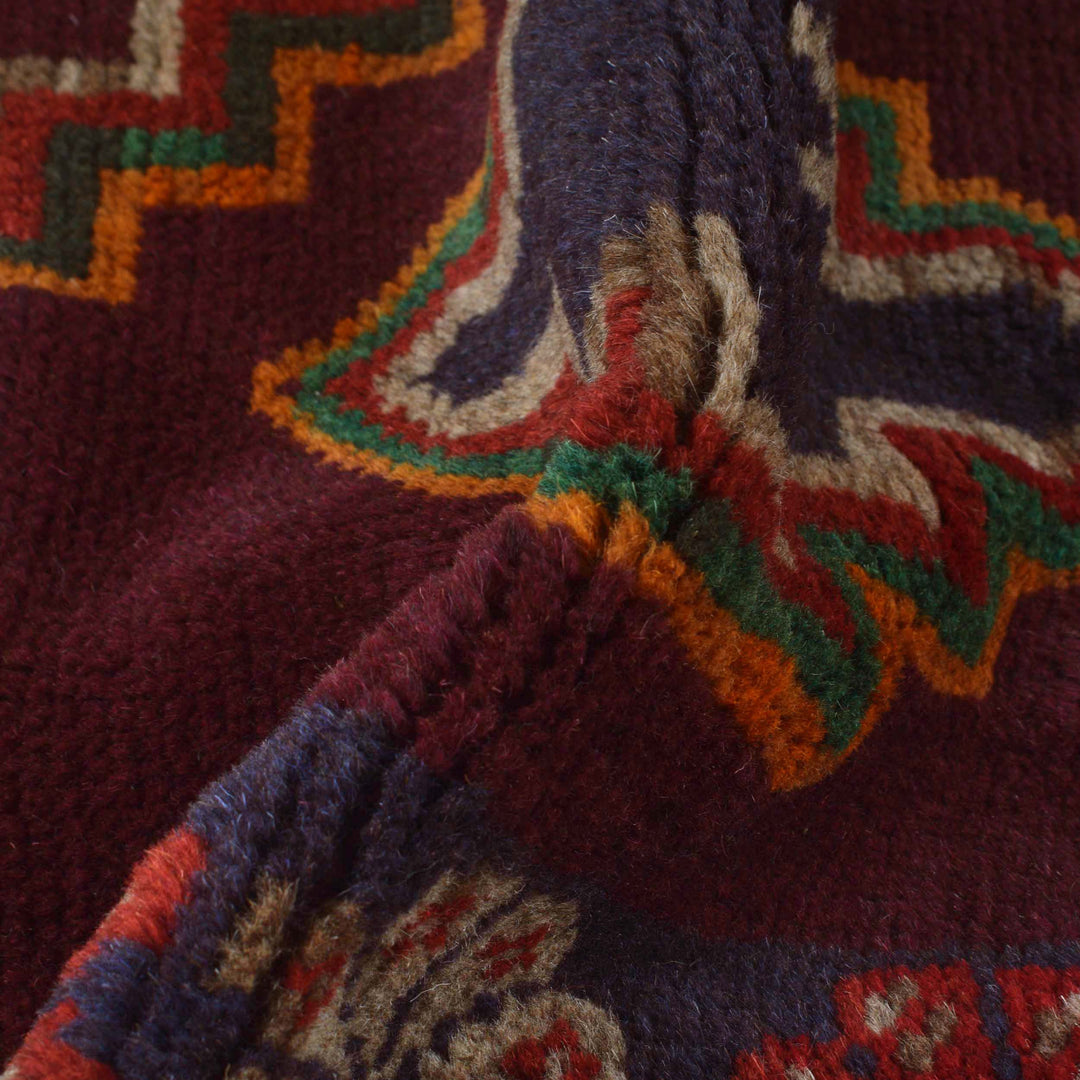 Tribal Baloch Rug 3' 11" x 6' 4" - No. AL17179