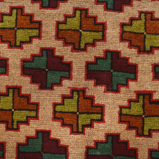Tribal Baloch Rug 3' 9" x 6' 3" - No. AL17667