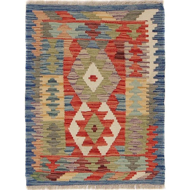 Small Size Chobi Kilim 2' 0" x 2' 8" - No. AL83287