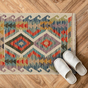 Handmade Vegetable Kilim 2' 2" x 2' 11" - No. AL74604