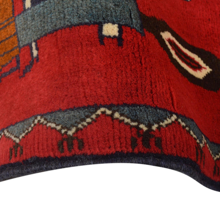 Authentic Afghan War Area Rug 2' 8" x 4' 1" - No. AL44316