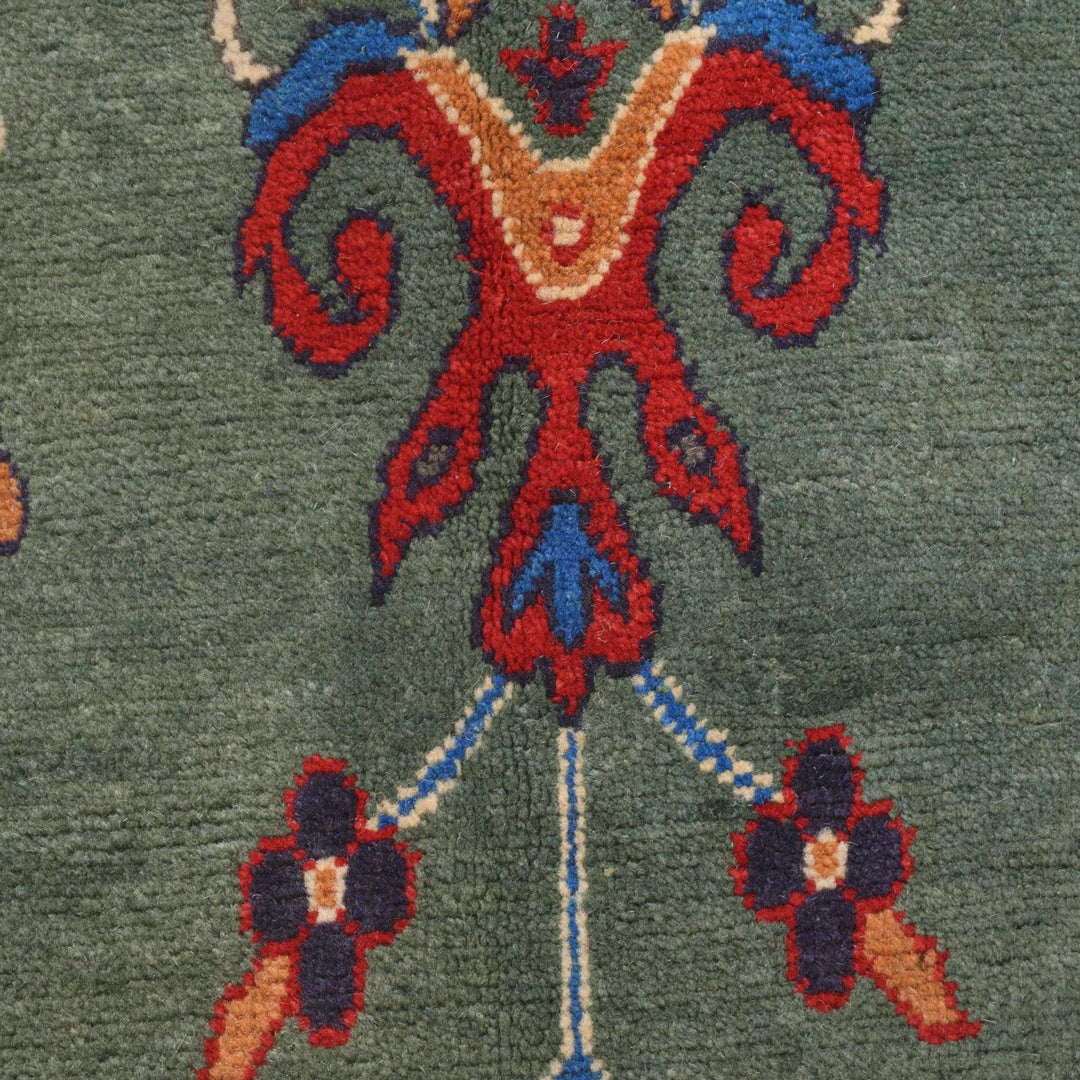 Hand knotted Kazak Carpet 9' 1" x 11' 11" - No. AL27431