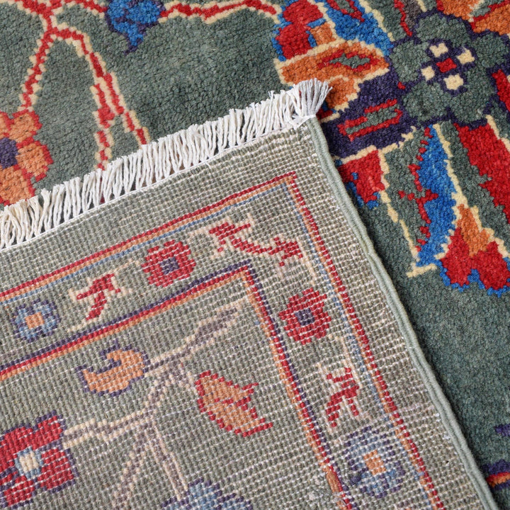 Hand knotted Kazak Carpet 9' 1" x 11' 11" - No. AL27431
