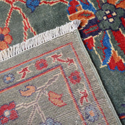Hand knotted Kazak Carpet 9' 1" x 11' 11" - No. AL27431