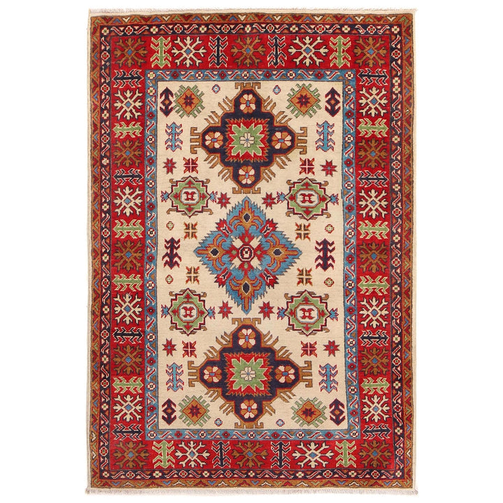 Hand knotted Kazak Rugs 3' 11" x 5' 9" - No. AL98419