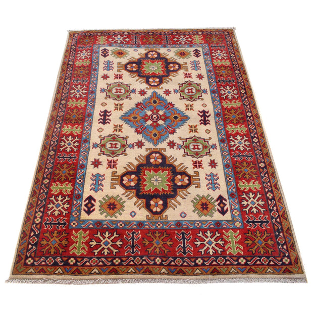 Hand knotted Kazak Rugs 3' 11" x 5' 9" - No. AL98419