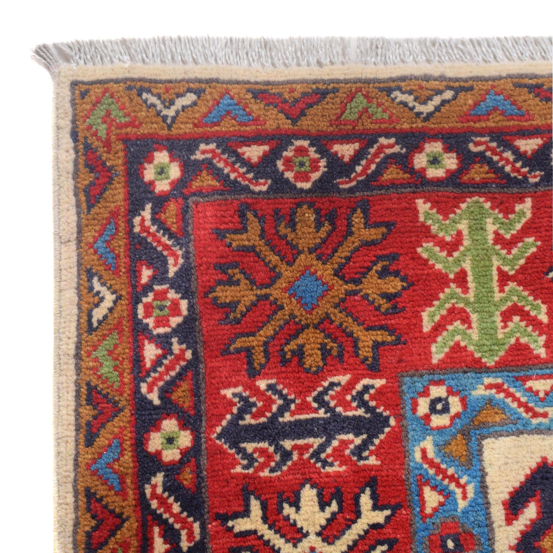 Hand knotted Kazak Rugs 3' 11" x 5' 9" - No. AL98419