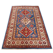 Handmade Kazak Area Rug 3' 11" x 5' 11" - No. AL18963