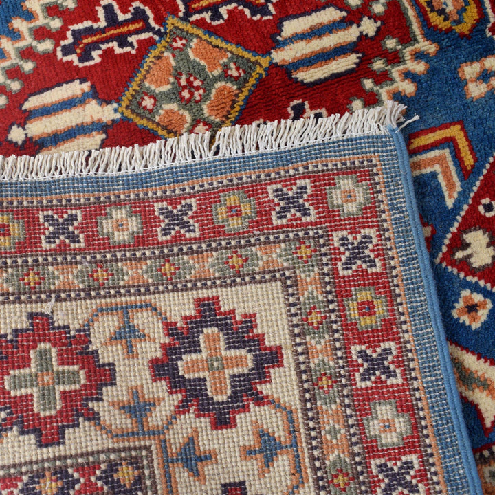 Handmade Kazak Area Rug 3' 11" x 5' 11" - No. AL18963