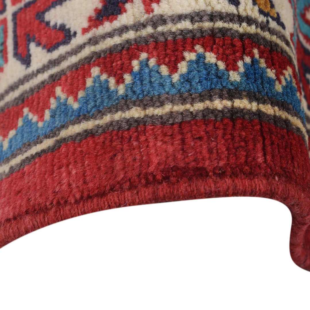 Blue Kazak Rug 3' 3" x 4' 7" - No. AL53074