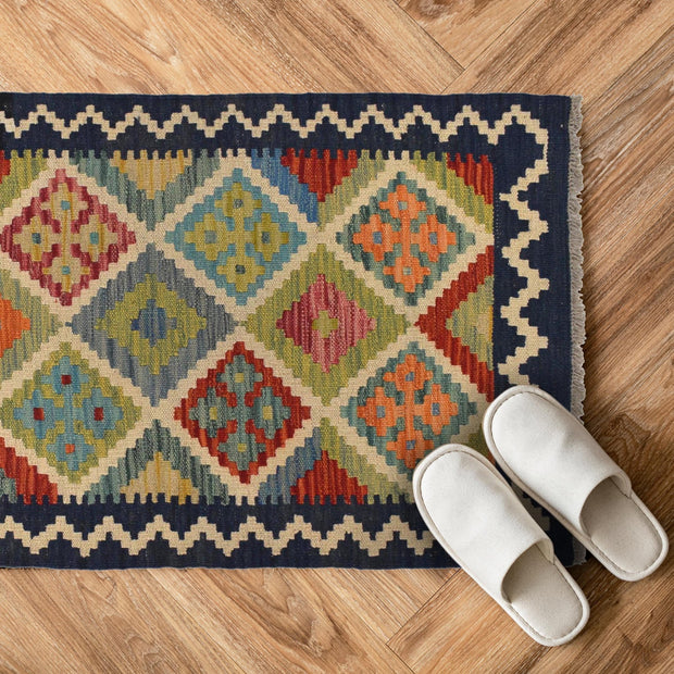 Small Size Chobi Kilim 2' 0 x 3' 1" - No. AL10507