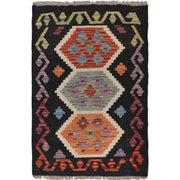 Small Size Chobi Kilim 1' 11 x 2' 10" - No. AL22965