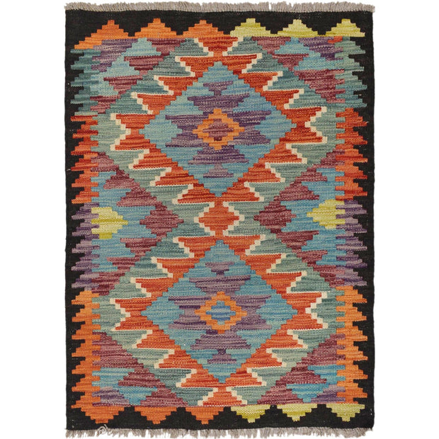 Small Size Chobi Kilim 2' 0 x 3' 1" - No. AL30968