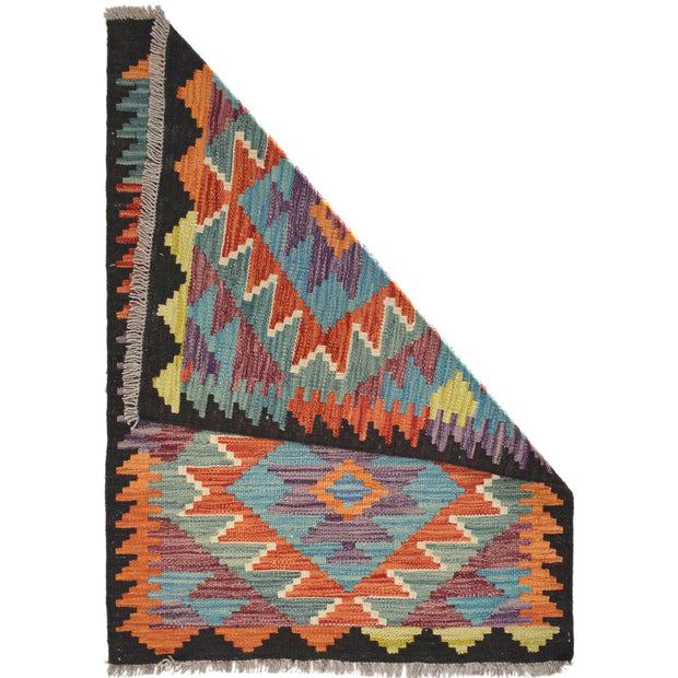 Small Size Chobi Kilim 2' 0 x 3' 1" - No. AL30968