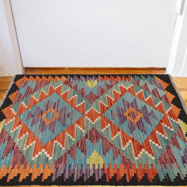Small Size Chobi Kilim 2' 0 x 3' 1" - No. AL30968
