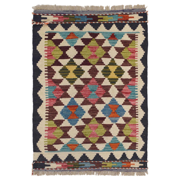 Handmade Vegetable Kelim 2' 0 x 2' 9" - No. AL90316