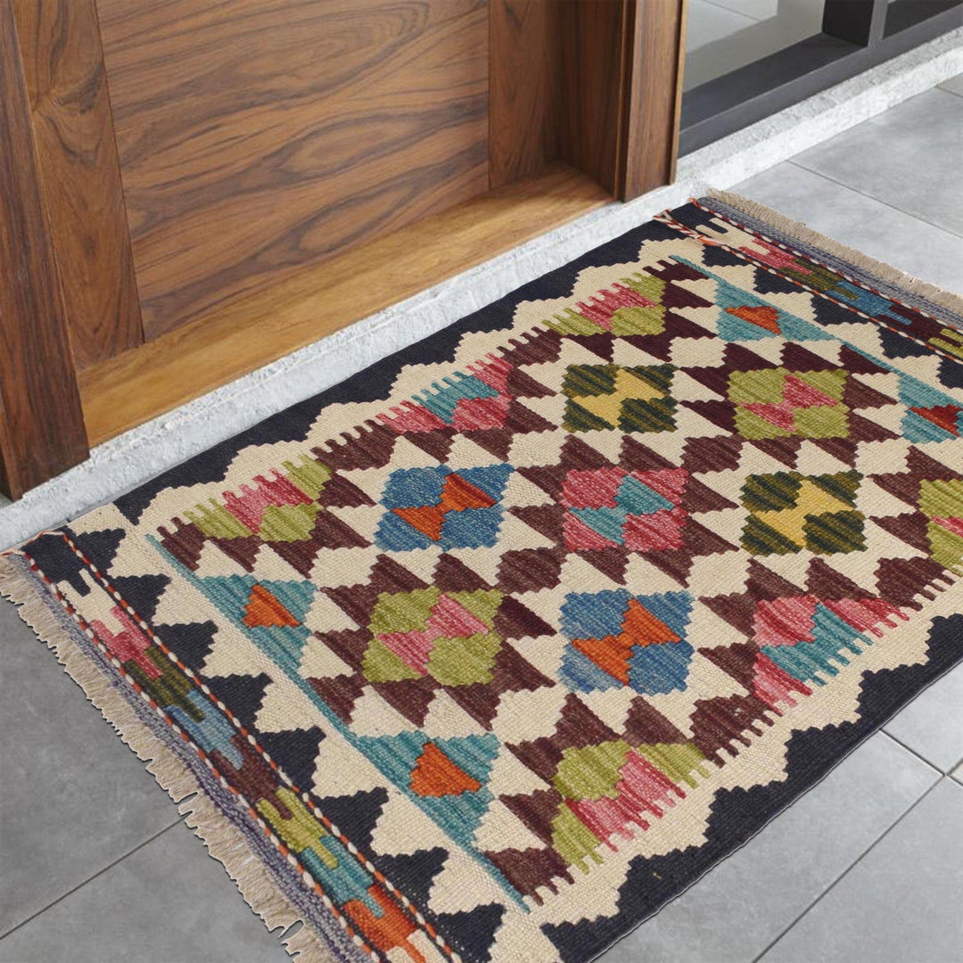 Handmade Vegetable Kelim 2' 0 x 2' 9" - No. AL90316